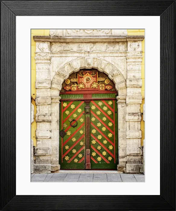 Framed Print : House of the Blackheads, 26 Pikk Street, Old Town, Tallinn, Estonia