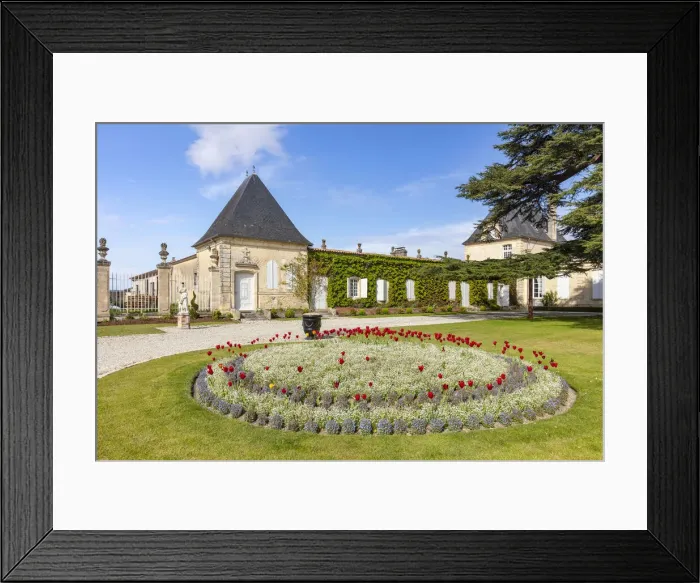 Framed Print : France, Nouvelle-Aquitaine, Gironde, Medoc, Chateau Saint-Julien-Beychevelle Framed Print : France, Nouvelle-Aquitaine, Gironde, Medoc, Chateau Saint-Julien-Beychevelle