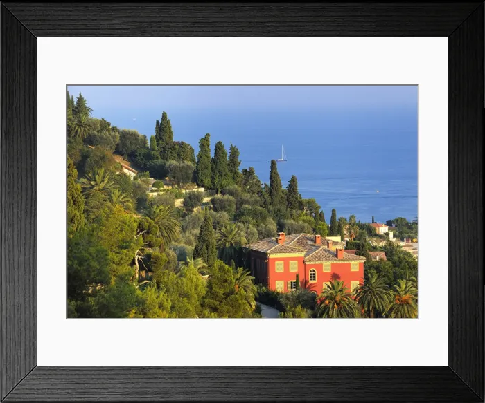 Framed Print : Saint-Jean-Cap-Ferret, Provence-Alpes-Cote d Azur, French Riviera, France Framed Print : Saint-Jean-Cap-Ferret, Provence-Alpes-Cote d Azur, French Riviera, France