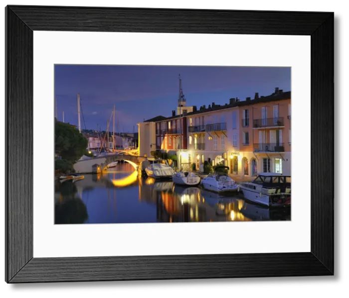 Framed Print : Port Grimaud, Alpes-Maritimes, Provence-Alpes-Cote D Azur, French Riviera, France Framed Print : Port Grimaud, Alpes-Maritimes, Provence-Alpes-Cote D Azur, French Riviera, France