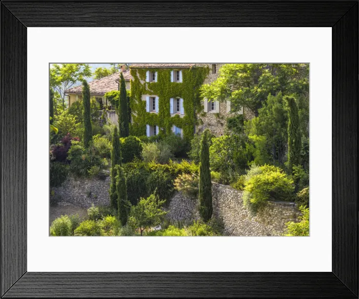 Framed Print : View of village of Aurel, Sault, Vaucluse, Alpes-de-Haute-Provence, Provence-Alpes-Cote d Azur, Provence, Southern France, France Framed Print : View of village of Aurel, Sault, Vaucluse, Alpes-de-Haute-Provence, Provence-Alpes-Cote d Azur, Provence, Southern France, France