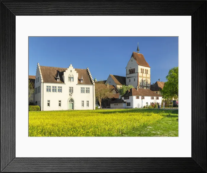 Framed Print : Minster of St. Mary and Marcus, Mittelzell, UNESCO World Heritage Site, Reichenau Island, Lake Constance, Baden Wurttemberg, Germany Framed Print : Minster of St. Mary and Marcus, Mittelzell, UNESCO World Heritage Site, Reichenau Island, Lake Constance, Baden Wurttemberg, Germany