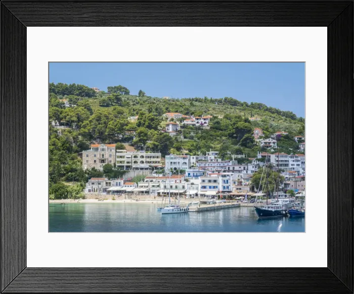 Framed Print : Patitiri, Alonnisos, Sporade Islands, Greece Framed Print : Patitiri, Alonnisos, Sporade Islands, Greece