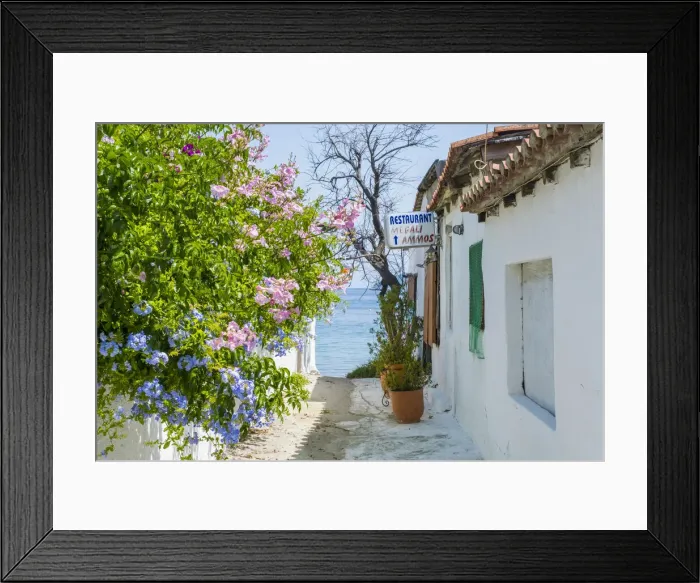 Framed Print : Skiathos Town, Skiathos, Sporade Islands, Greece Framed Print : Skiathos Town, Skiathos, Sporade Islands, Greece
