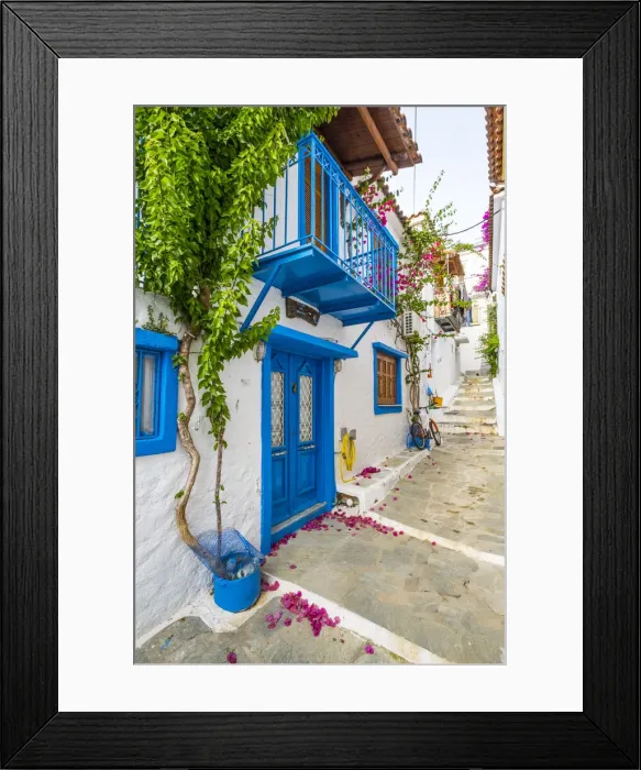 Framed Print : Skiathos Town, Skiathos, Sporade Islands, Greece Framed Print : Skiathos Town, Skiathos, Sporade Islands, Greece