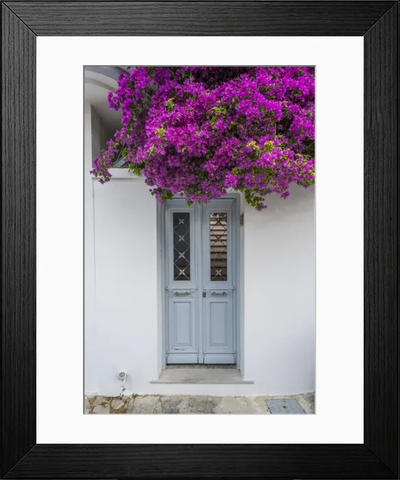 Framed Print : Bougainvillea & door, Skiathos Town, Skiathos, Sporade Islands, Greece Framed Print : Bougainvillea & door, Skiathos Town, Skiathos, Sporade Islands, Greece