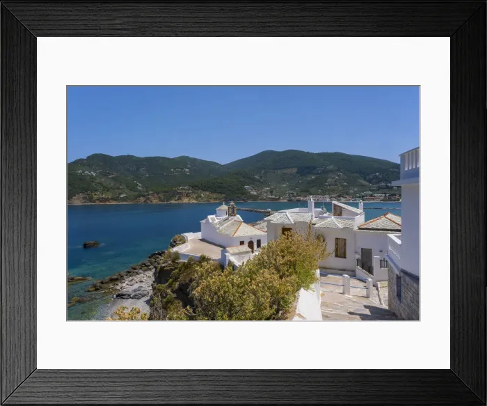 Framed Print : Church of the Virgin Mary (Panagitsa Tower), Skopelos Town, Skopelos, Sporade Islands, Greece Framed Print : Church of the Virgin Mary (Panagitsa Tower), Skopelos Town, Skopelos, Sporade Islands, Greece