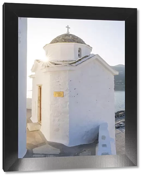 Church of the Virgin Mary (Panagitsa Tower), Skopelos Town, Skopelos, Sporade Islands, Greece