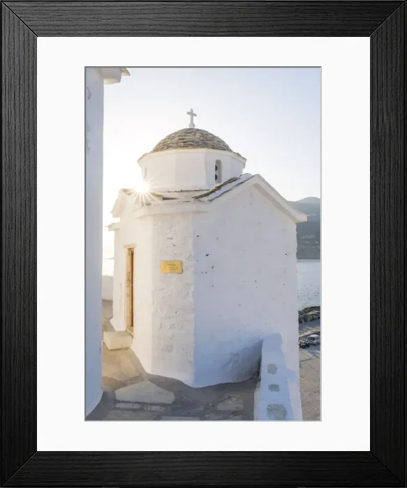Framed Print : Church of the Virgin Mary (Panagitsa Tower), Skopelos Town, Skopelos, Sporade Islands, Greece Framed Print : Church of the Virgin Mary (Panagitsa Tower), Skopelos Town, Skopelos, Sporade Islands, Greece