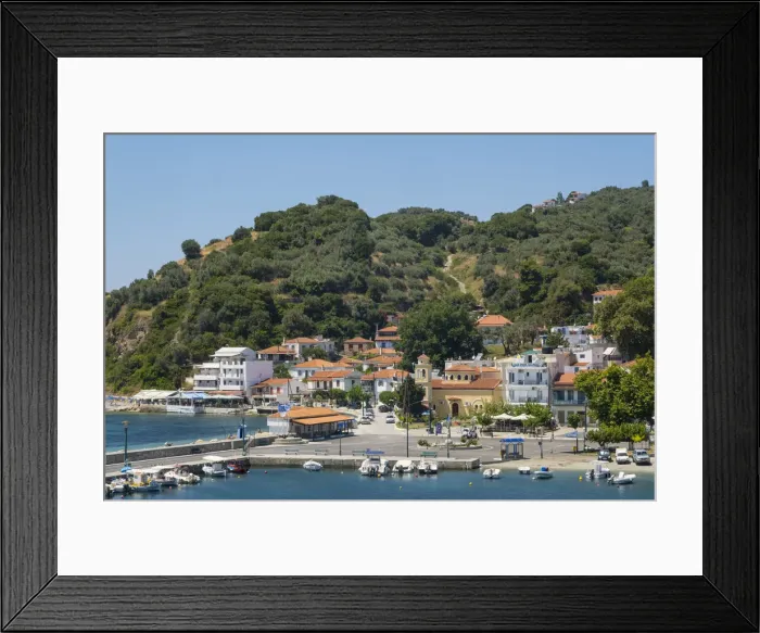 Framed Print : Glossa, Skopelos, Sporade Islands, Greece Framed Print : Glossa, Skopelos, Sporade Islands, Greece