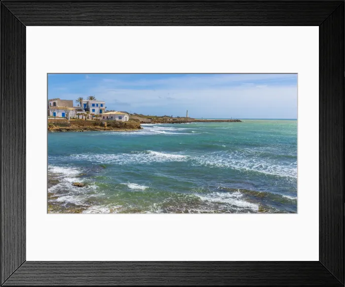 Framed Print : europe, Italy, Sicily. The village of Torretta Granitola Framed Print : europe, Italy, Sicily. The village of Torretta Granitola
