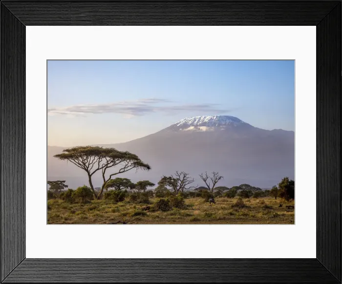 Framed Print : Mount Kilimanjaro, Amboseli National Park, Kenya Framed Print : Mount Kilimanjaro, Amboseli National Park, Kenya