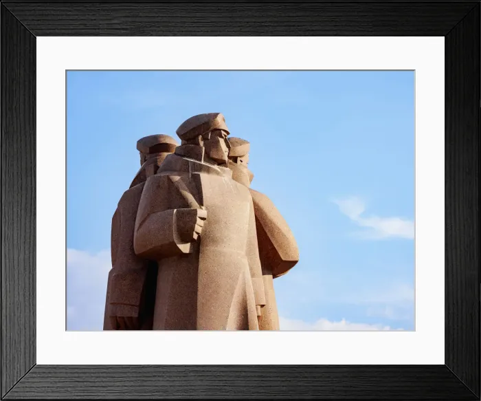 Framed Print : Latvian Riflemen Monument, Riga, Latvia Framed Print : Latvian Riflemen Monument, Riga, Latvia
