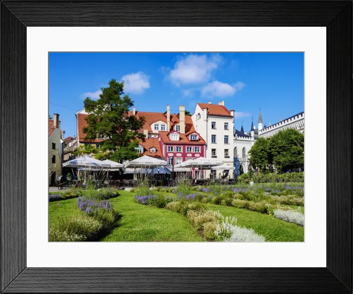 Framed Print : Livu Square, Old Town, Riga, Latvia Framed Print : Livu Square, Old Town, Riga, Latvia