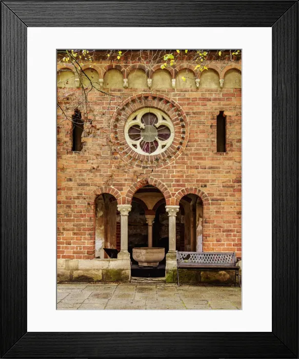 Framed Print : Cloister in Cathedral of Saint Mary or Dome Cathedral, Old Town, Riga, Latvia Framed Print : Cloister in Cathedral of Saint Mary or Dome Cathedral, Old Town, Riga, Latvia