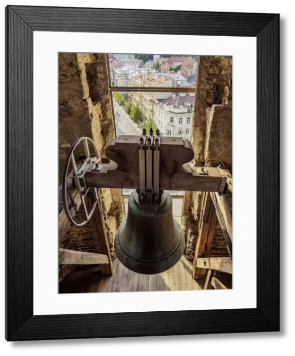 Framed Print : Bell at the Belfry of the Cathedral Basilica of St Stanislaus and St Ladislaus, Old Town, Vilnius, Lithuania Framed Print : Bell at the Belfry of the Cathedral Basilica of St Stanislaus and St Ladislaus, Old Town, Vilnius, Lithuania
