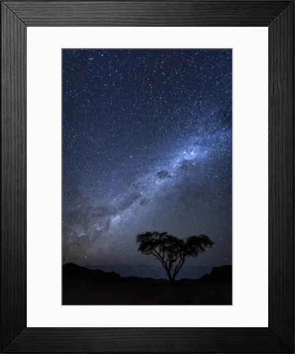 Framed Print : Night Sky with stars, Skeleton Coast National Park, Namibia Framed Print : Night Sky with stars, Skeleton Coast National Park, Namibia