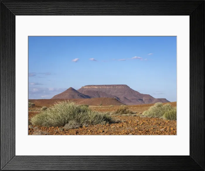 Framed Print : Mountain landscape, Damaraland, Namibia Framed Print : Mountain landscape, Damaraland, Namibia