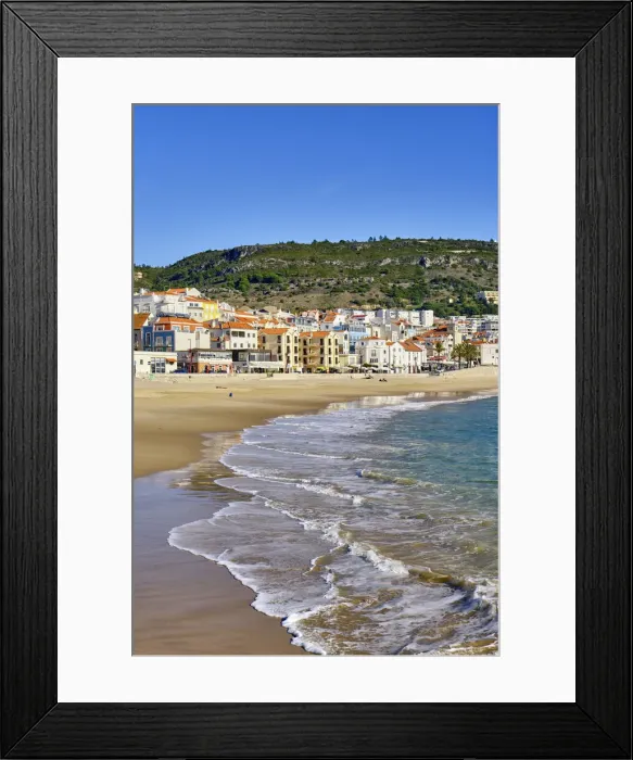 Framed Print : Sesimbra beach. Portugal Framed Print : Sesimbra beach. Portugal