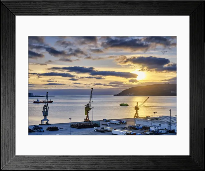 Framed Print : The Sado river Bay at Setubal. Portugal Framed Print : The Sado river Bay at Setubal. Portugal