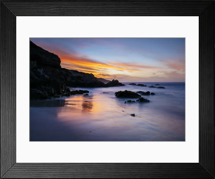 Framed Print : Twilight at Cape Nature Walker Bay, Western Cape, South Africa Framed Print : Twilight at Cape Nature Walker Bay, Western Cape, South Africa