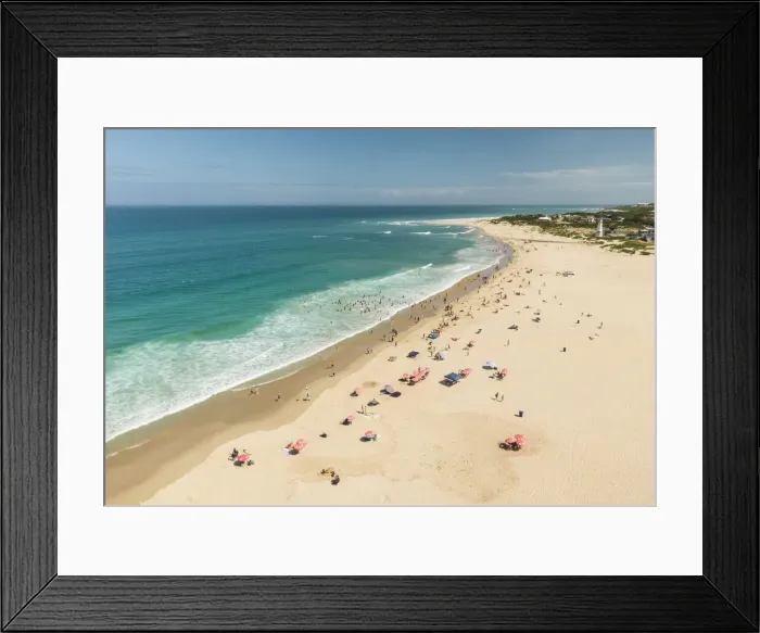 Framed Print : Aerial view of Jeffreys Bay, Eastern Cape, South Africa Framed Print : Aerial view of Jeffreys Bay, Eastern Cape, South Africa