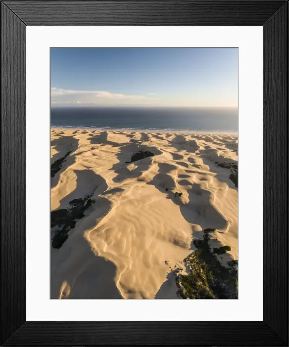 Framed Print : Aerial view of Sand Dunes, Addo Elephant National Park, Eastern Cape, South Africa Framed Print : Aerial view of Sand Dunes, Addo Elephant National Park, Eastern Cape, South Africa