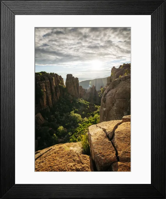 Framed Print : Valley of Desolation, Camdeboo National Park, Graaff-Reinet, Eastern Cape, South Africa Framed Print : Valley of Desolation, Camdeboo National Park, Graaff-Reinet, Eastern Cape, South Africa