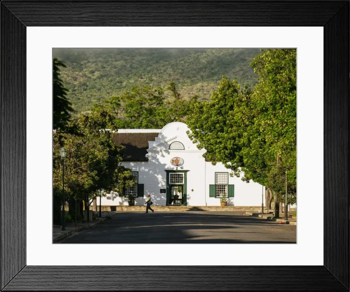 Framed Print : Traditional Dutch Architecture, Graaff-Reinet, Eastern Cape, South Africa Framed Print : Traditional Dutch Architecture, Graaff-Reinet, Eastern Cape, South Africa
