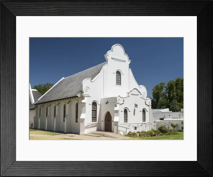 Framed Print : Cape Dutch Architecture, Worcester, Western Cape, South Africa Framed Print : Cape Dutch Architecture, Worcester, Western Cape, South Africa