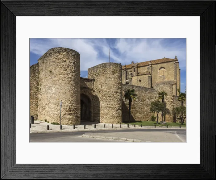 Framed Print : Spain, Anadalusia, Malaga, Ronda, The Almocabars gate Framed Print : Spain, Anadalusia, Malaga, Ronda, The Almocabars gate