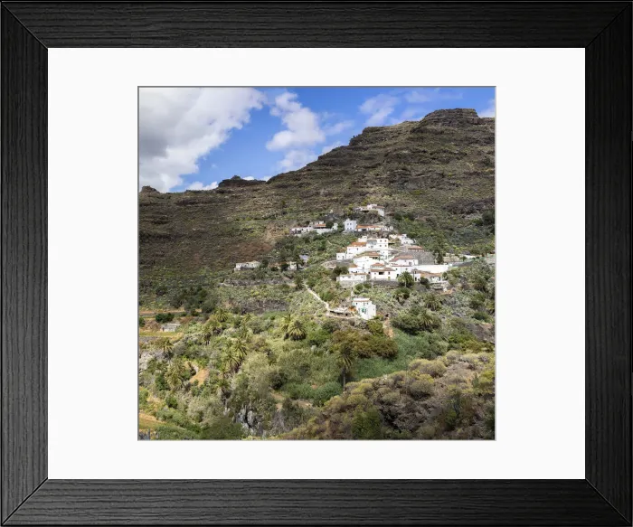 Framed Print : Spain, Canary Islands, Gran Canaria, Carrizal de Tejeda Framed Print : Spain, Canary Islands, Gran Canaria, Carrizal de Tejeda