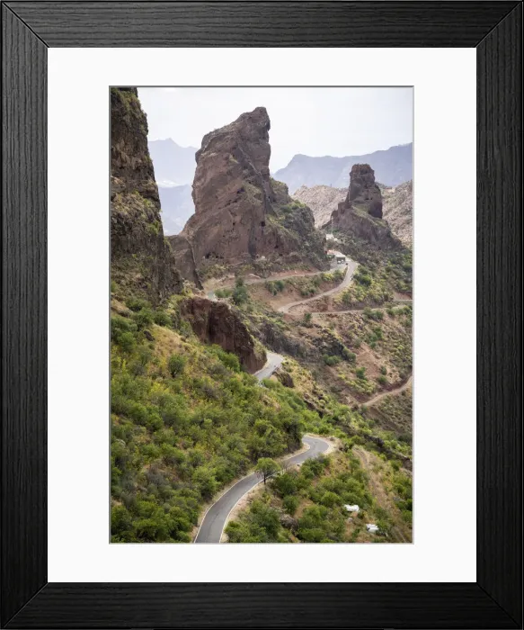 Framed Print : Spain, Canary Islands, Gran Canaria, La Solana, Cuevas del Rey sacred peaks Framed Print : Spain, Canary Islands, Gran Canaria, La Solana, Cuevas del Rey sacred peaks