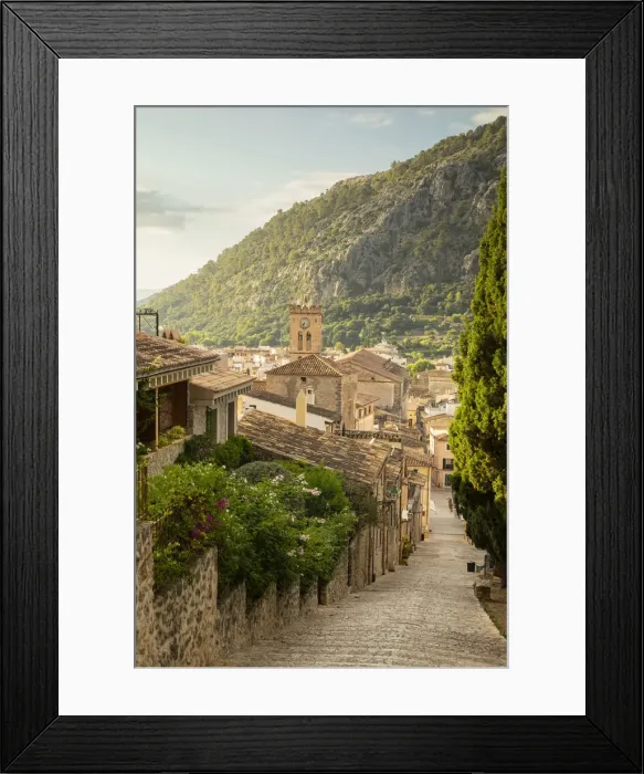 Framed Print : Pollenca, Serra de Tramuntana, Mallorca, Balearic Islands, Spain Framed Print : Pollenca, Serra de Tramuntana, Mallorca, Balearic Islands, Spain