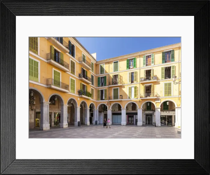 Framed Print : Plaza Mayor, Palma de Mallorca, Mallorca, Balearic Islands, Spain Framed Print : Plaza Mayor, Palma de Mallorca, Mallorca, Balearic Islands, Spain