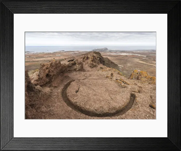 Framed Print : Spain, Canary Islands, Gran Canaria, Telde, Almogaren in the Cuatro Puertas archeological site Framed Print : Spain, Canary Islands, Gran Canaria, Telde, Almogaren in the Cuatro Puertas archeological site