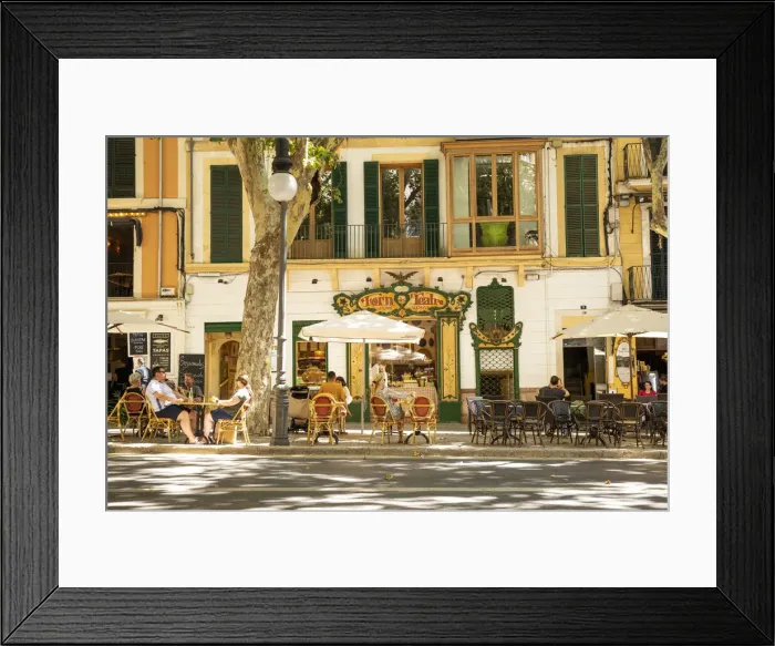 Framed Print : Restaurant, Palma de Mallorca, Mallorca, Balearic Islands, Spain Framed Print : Restaurant, Palma de Mallorca, Mallorca, Balearic Islands, Spain