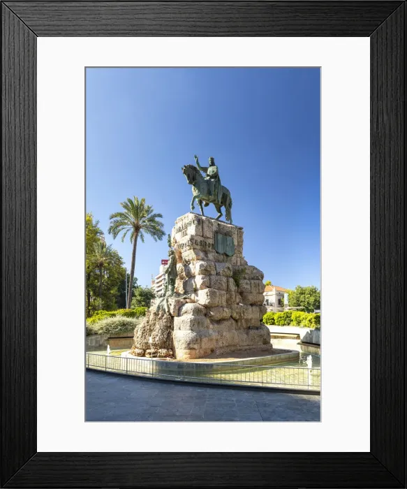 Framed Print : Horse Monument on Plaza de Espana, Palma de Mallorca, Mallorca, Balearic Islands, Spain Framed Print : Horse Monument on Plaza de Espana, Palma de Mallorca, Mallorca, Balearic Islands, Spain