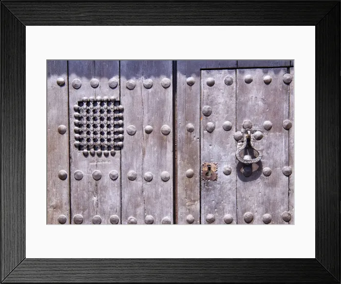 Framed Print : Old door. Cordoba old town, Andalucia. Spain Framed Print : Old door. Cordoba old town, Andalucia. Spain