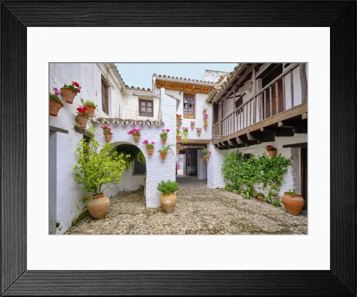 Framed Print : Patio of the Posada del Potro, initially an inn founded on the 14th century and nowadays the Centro Flamenco Fosforito, a place where we can study and listen to flamenco. Cordoba, Andalucia. Spain Framed Print : Patio of the Posada del Potro, initially an inn founded on the 14th century and nowadays the Centro Flamenco Fosforito, a place where we can study and listen to flamenco. Cordoba, Andalucia. Spain