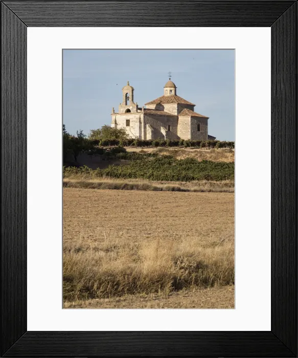 Framed Print : Spain, Castile and Leon, Pesquera de Duero, San Isidro hermitage