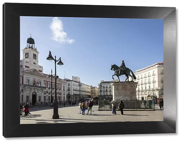 Spain, Madrid, Puerta del Sol square