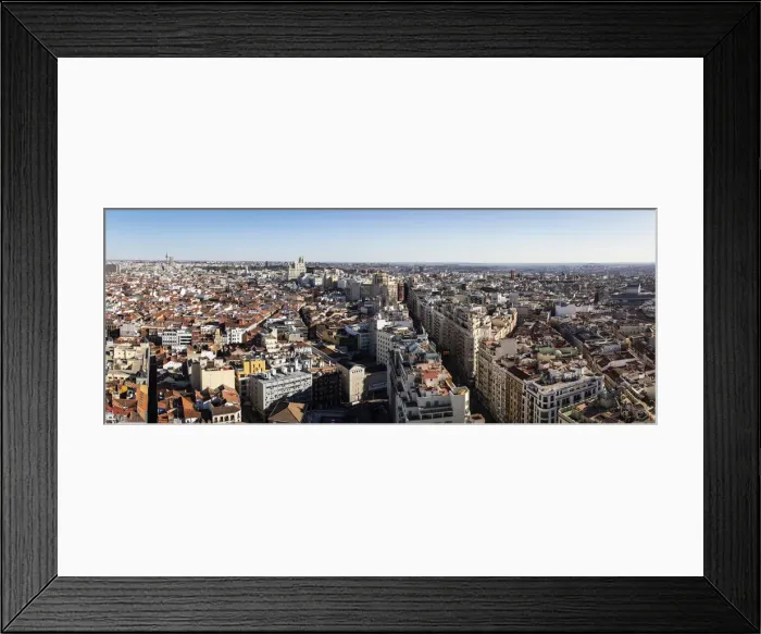 Framed Print : Spain, Madrid, Hotel Riu, Panoramic terrace Framed Print : Spain, Madrid, Hotel Riu, Panoramic terrace