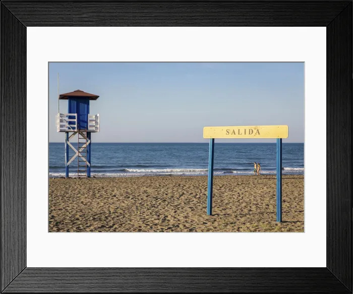 Framed Print : Spain, Andalusia, Malaga, El Rincon de la Victoria, Beach of El Rincon de la Victoria Framed Print : Spain, Andalusia, Malaga, El Rincon de la Victoria, Beach of El Rincon de la Victoria
