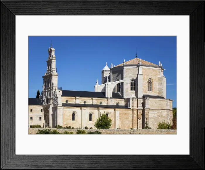 Framed Print : Spain, Castile and Leon, Burgos, La Vid, La Vid Monastery Framed Print : Spain, Castile and Leon, Burgos, La Vid, La Vid Monastery