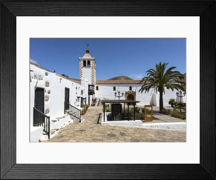Framed Print : Spain, Canary Islands, Fuerteventura, Betancuria, St Mary church Framed Print : Spain, Canary Islands, Fuerteventura, Betancuria, St Mary church