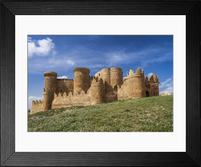 Framed Print : Belmonte Castle, Belmonte, Castilla-La Mancha, Spain Framed Print : Belmonte Castle, Belmonte, Castilla-La Mancha, Spain