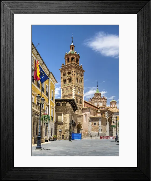 Framed Print : Cathedral of Santa Maria de Mediavilla de Teruel, Teruel, Aragon, Spain Framed Print : Cathedral of Santa Maria de Mediavilla de Teruel, Teruel, Aragon, Spain