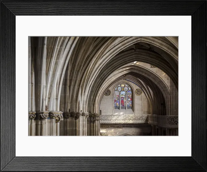 Framed Print : Spain, Castile and Leon, Salamanca, Cathedral, The vault of the right nave of the New Cathedral Framed Print : Spain, Castile and Leon, Salamanca, Cathedral, The vault of the right nave of the New Cathedral