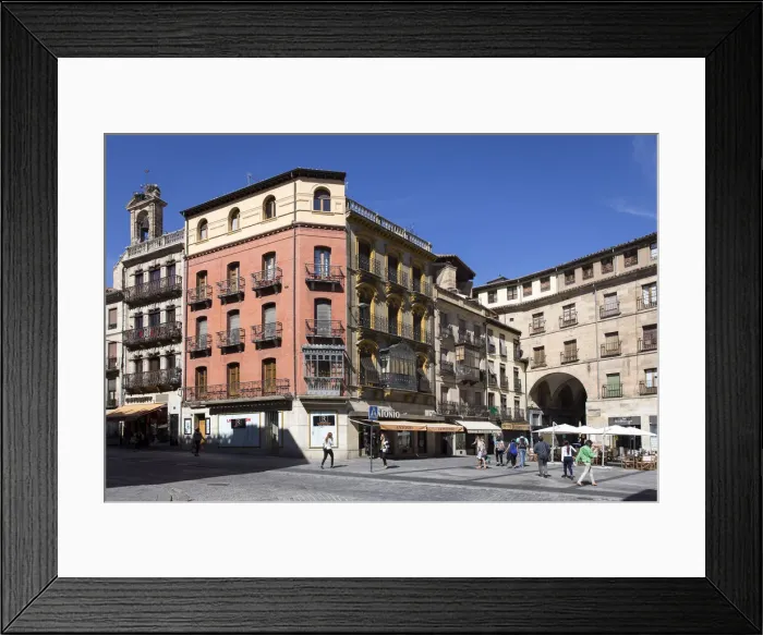 Framed Print : Spain, Castile and Leon, Salamanca, Plaza del Poeta Iglesias Framed Print : Spain, Castile and Leon, Salamanca, Plaza del Poeta Iglesias